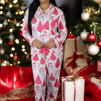2pcs Christmas Pajamas