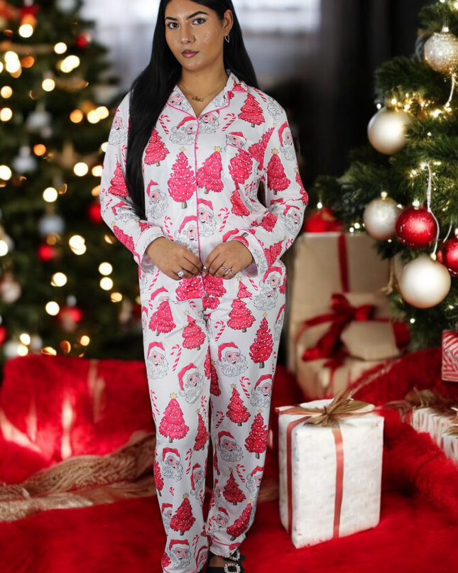 2pcs Christmas Pajamas
