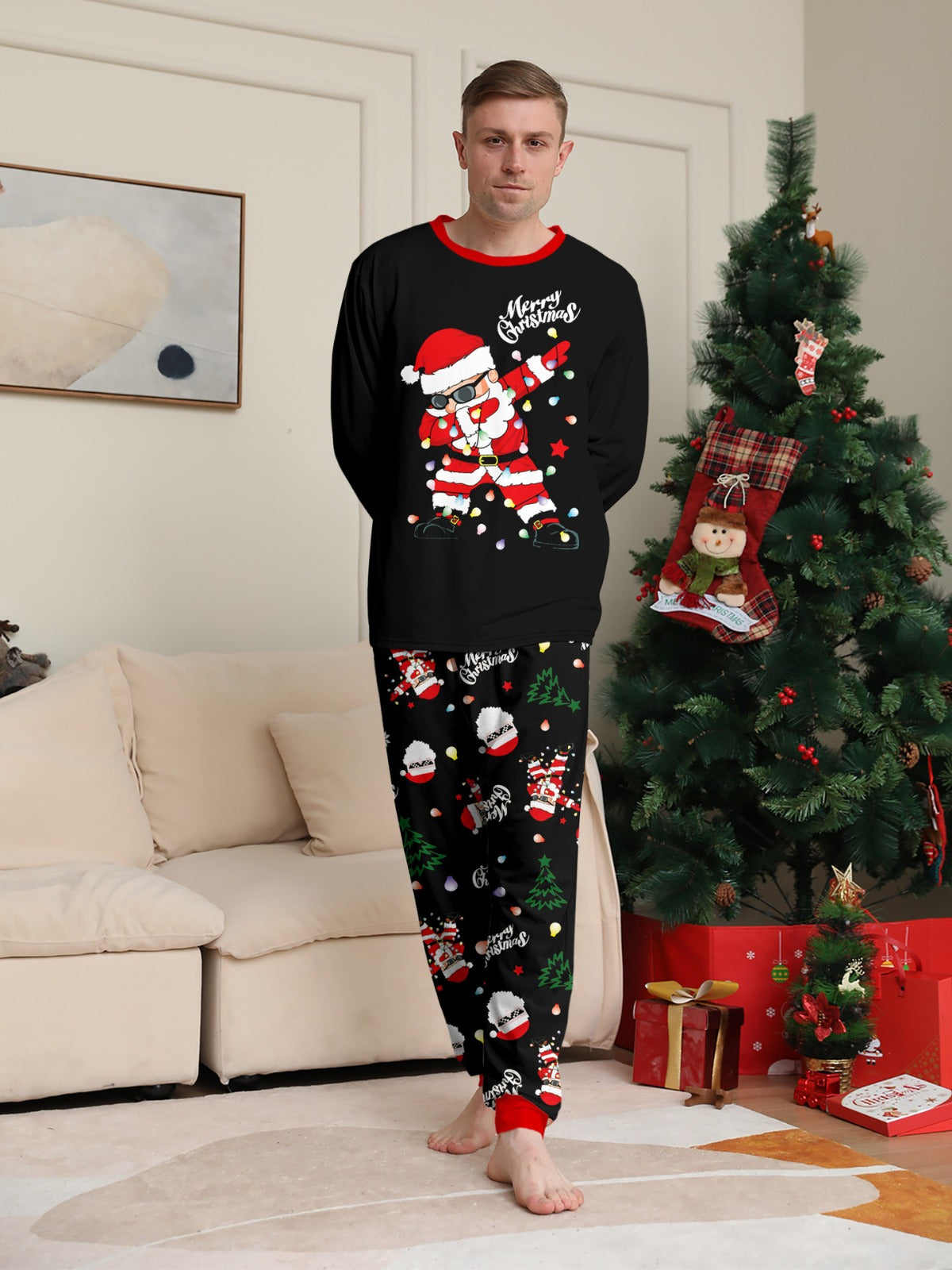 Christmas Family Pajamas Set
