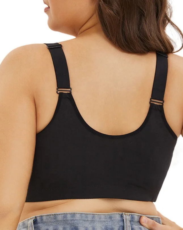 Front Strap Wireless Bra