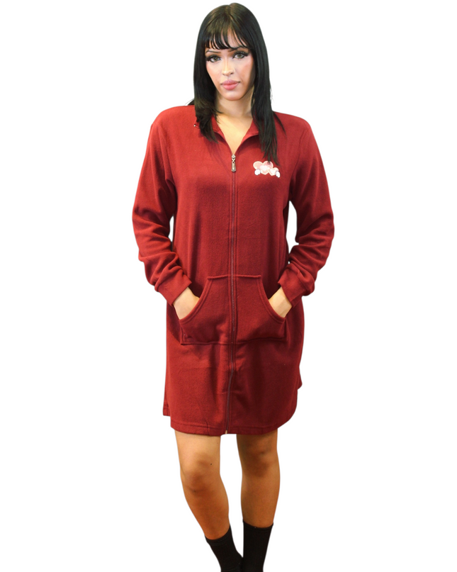 Front  Zipper  Loungewear