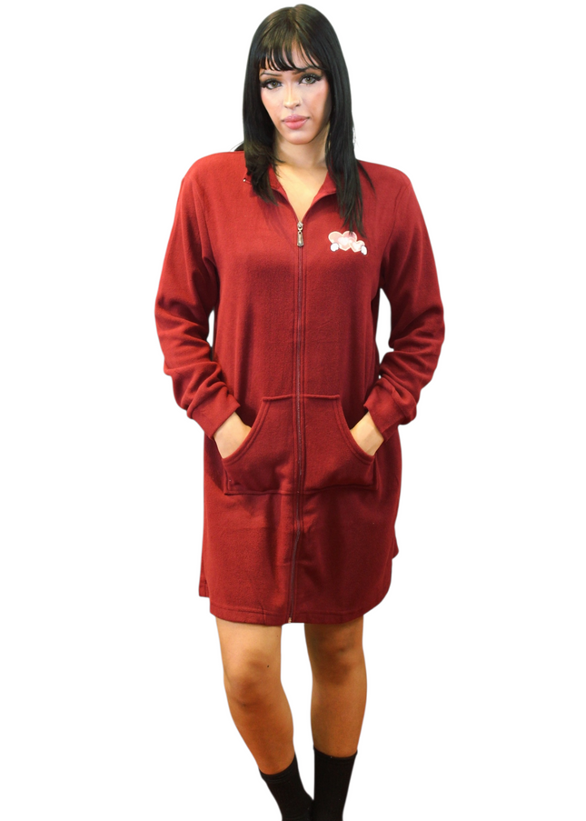 Front  Zipper  Loungewear