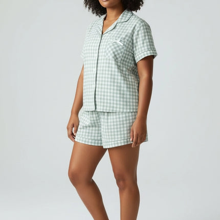 Lounge Wear and Pajamas Top and Shorts
