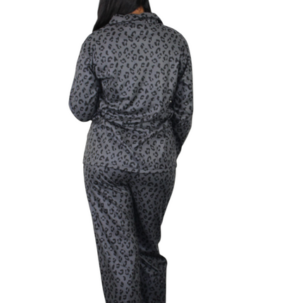 2PCS  Pajama Dark Brown