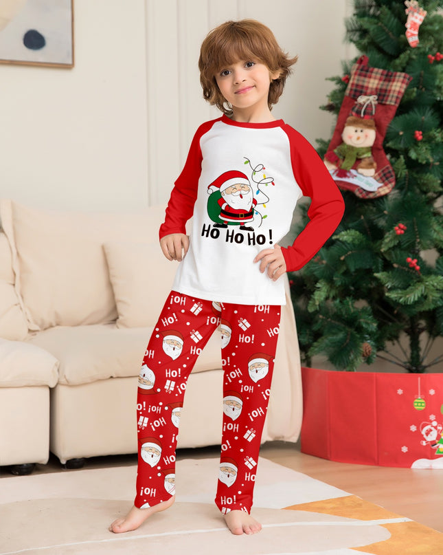 Christmas Family Pajamas Ho Ho Ho