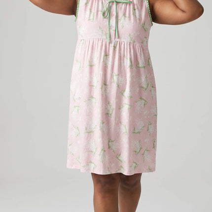 Women 100% Nightgown Sleepwear Soft And Comfortable