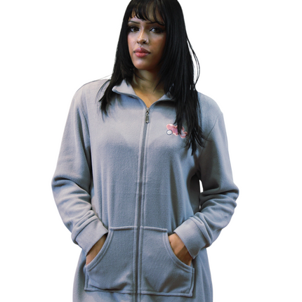 Front Zipper Fall Winter Nightgowns