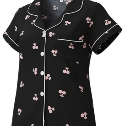 3pcs Pajamas and Lounge Wear Set Top