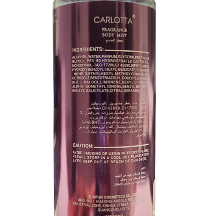 Body mist love magic