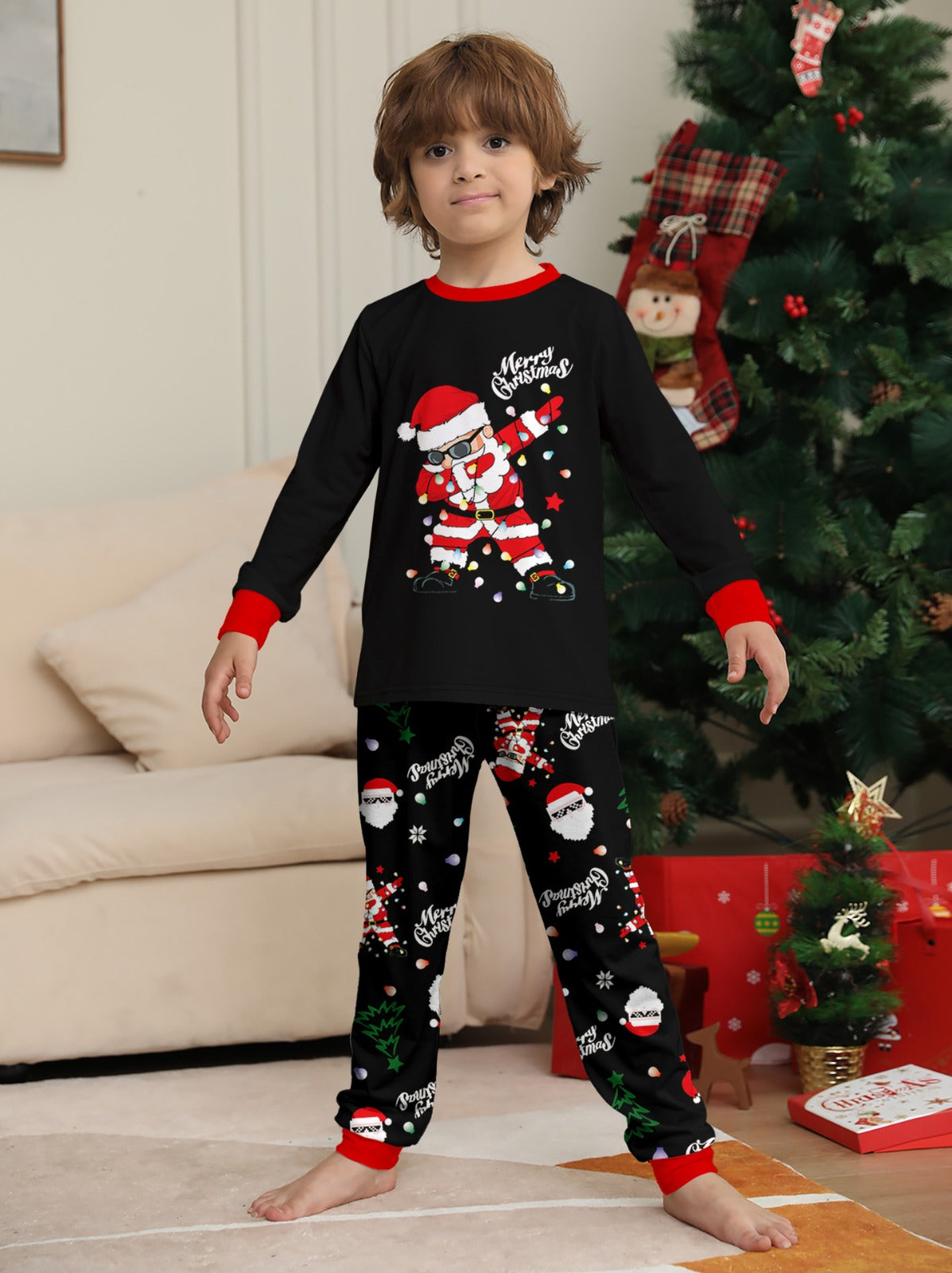 Christmas Family Pajamas Set