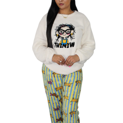 Fleece Fluffy Cozy Winter PJs