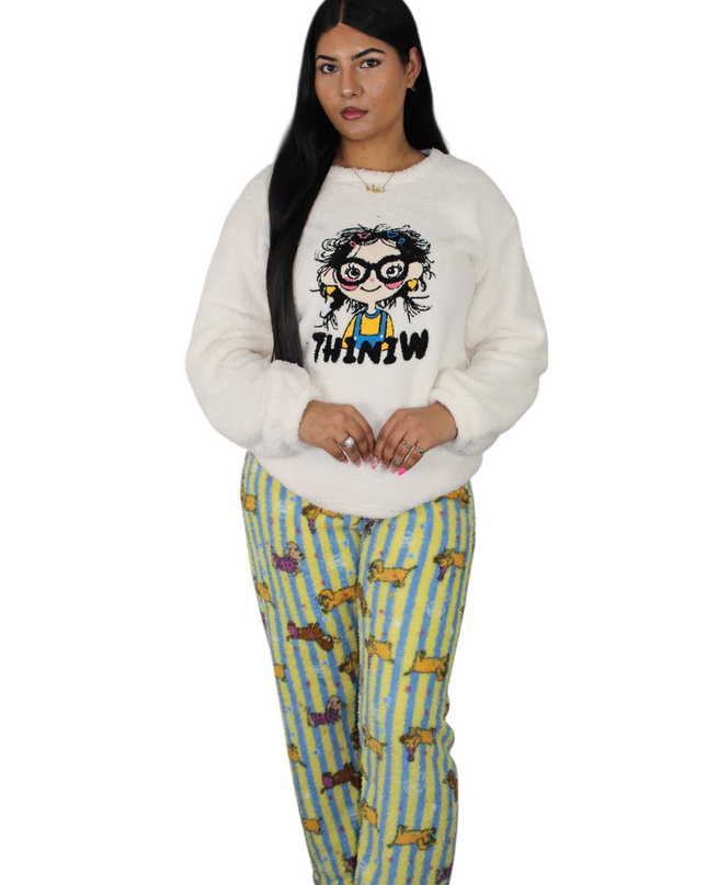 Fleece Fluffy Cozy Winter PJs