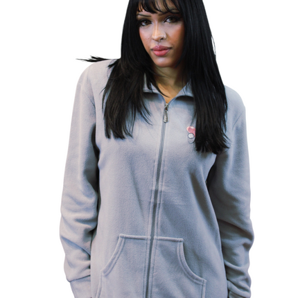 Front Zipper Fall Winter Nightgowns