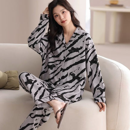 2pcs Cotton Pjs Set