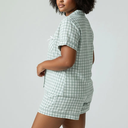 Lounge Wear and Pajamas Top and Shorts