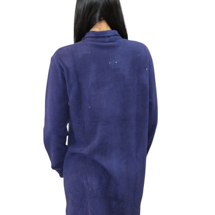 Front Zipper Fall Winter Nightgowns