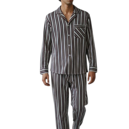 Men' PJ' Set With Button Pants