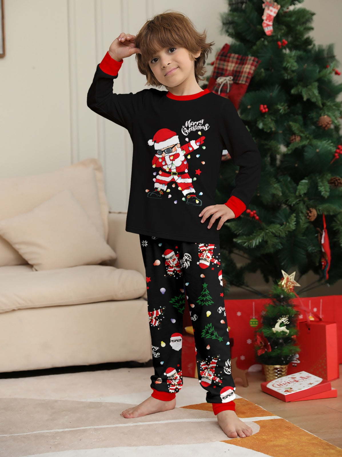 Christmas Family Pajamas Set