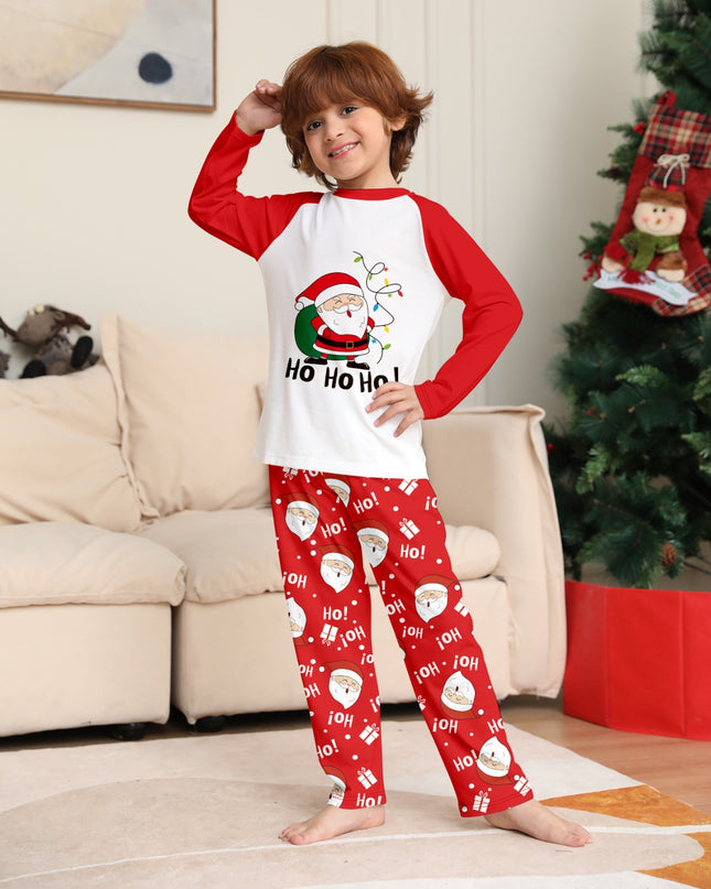 Christmas Family Pajamas Ho Ho Ho