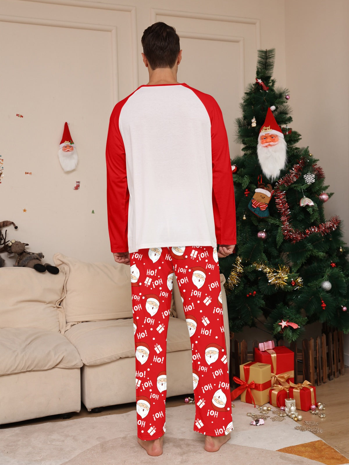 Christmas Family Pajamas Ho Ho Ho