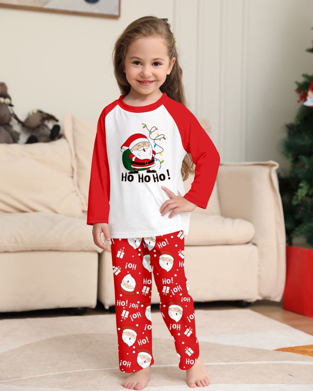 Christmas Family Pajamas Ho Ho Ho