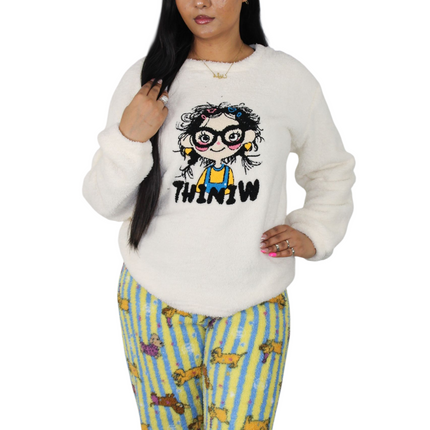 Fleece Fluffy Cozy Winter PJs