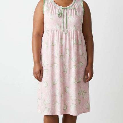 Women 100% Nightgown Sleepwear Soft And Comfortable