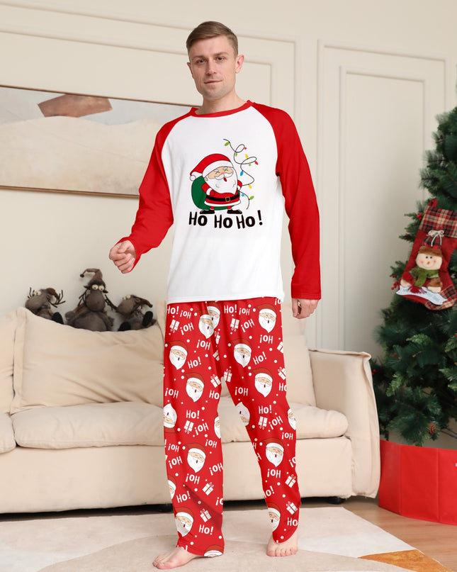 Christmas Family Pajamas Ho Ho Ho
