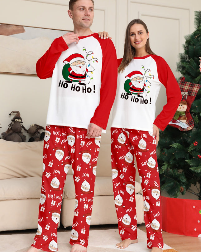 Christmas Family Pajamas Ho Ho Ho