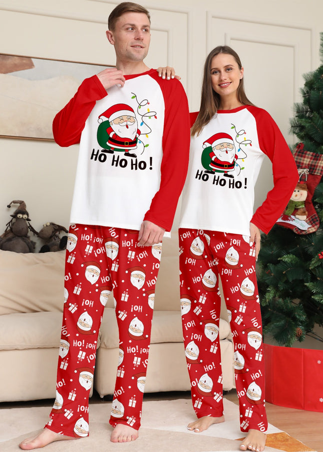 Christmas Family Pajamas Ho Ho Ho