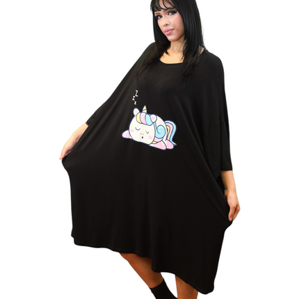 Free Size Nightgown With with Soft Viscose Fabric