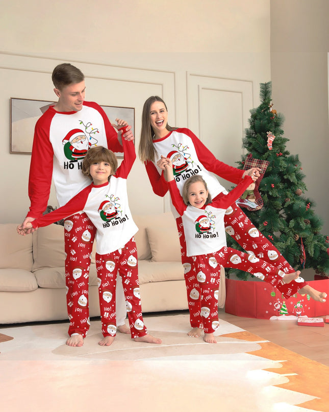 Christmas Family Pajamas Ho Ho Ho