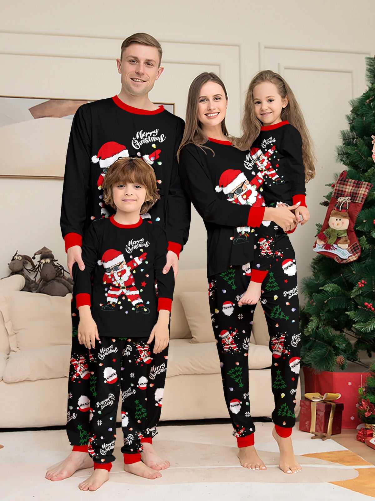 Christmas Family Pajamas Set