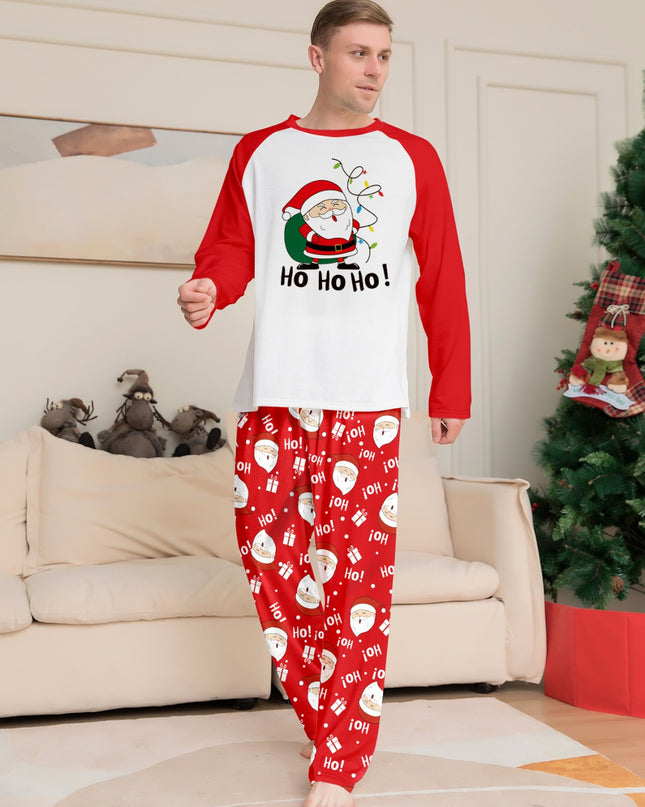 Christmas Family Pajamas Ho Ho Ho
