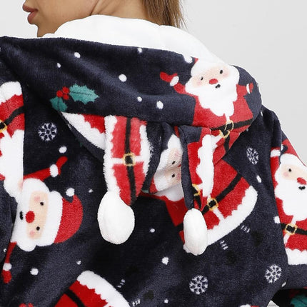 Christmas Flannel Fleece Jumpsuit