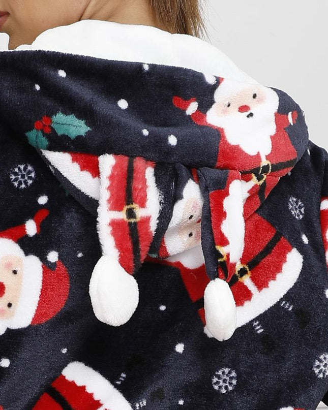 Christmas Flannel Fleece Jumpsuit
