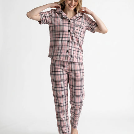 2Pcs Women Pajamas Made in Soft And Comfortable