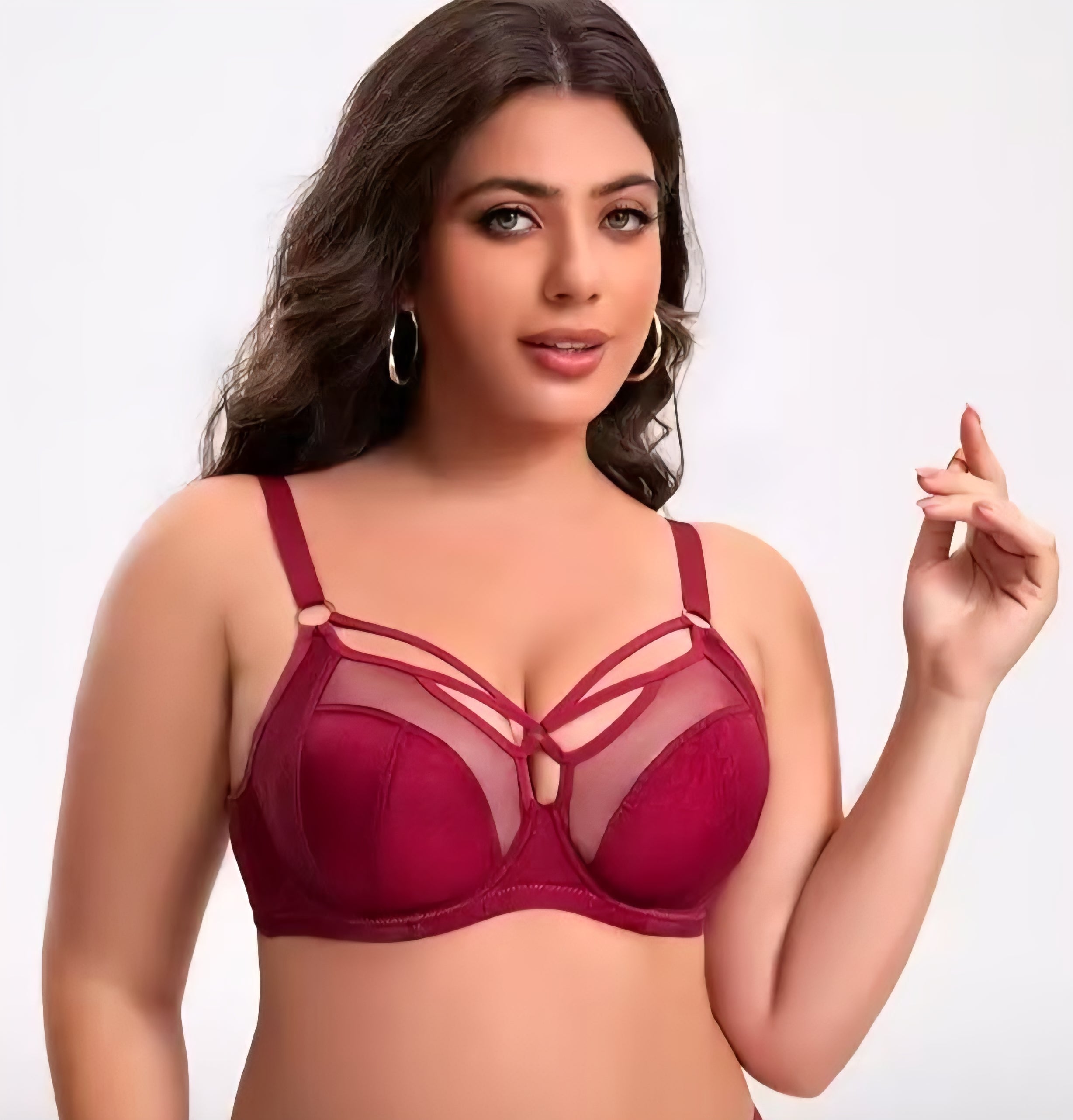 Under wire support bra