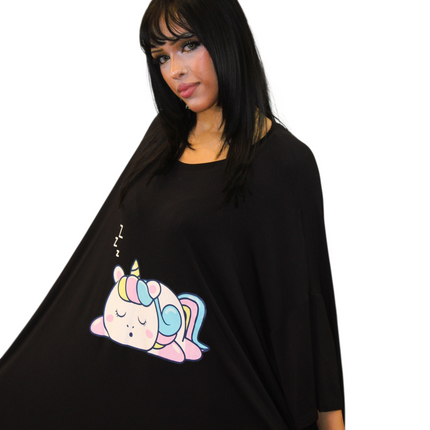 Free Size Nightgown With with Soft Viscose Fabric