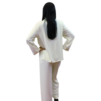 2Pcs Silk Pajamas