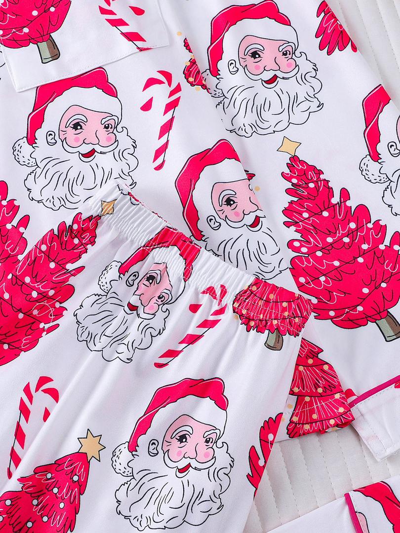 2pcs Christmas Pajamas