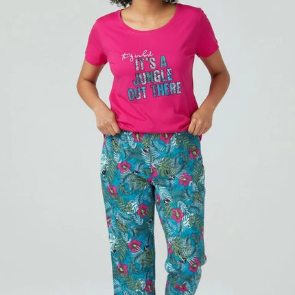 Summer Short-Sleeve and Carpi's Pjs Set