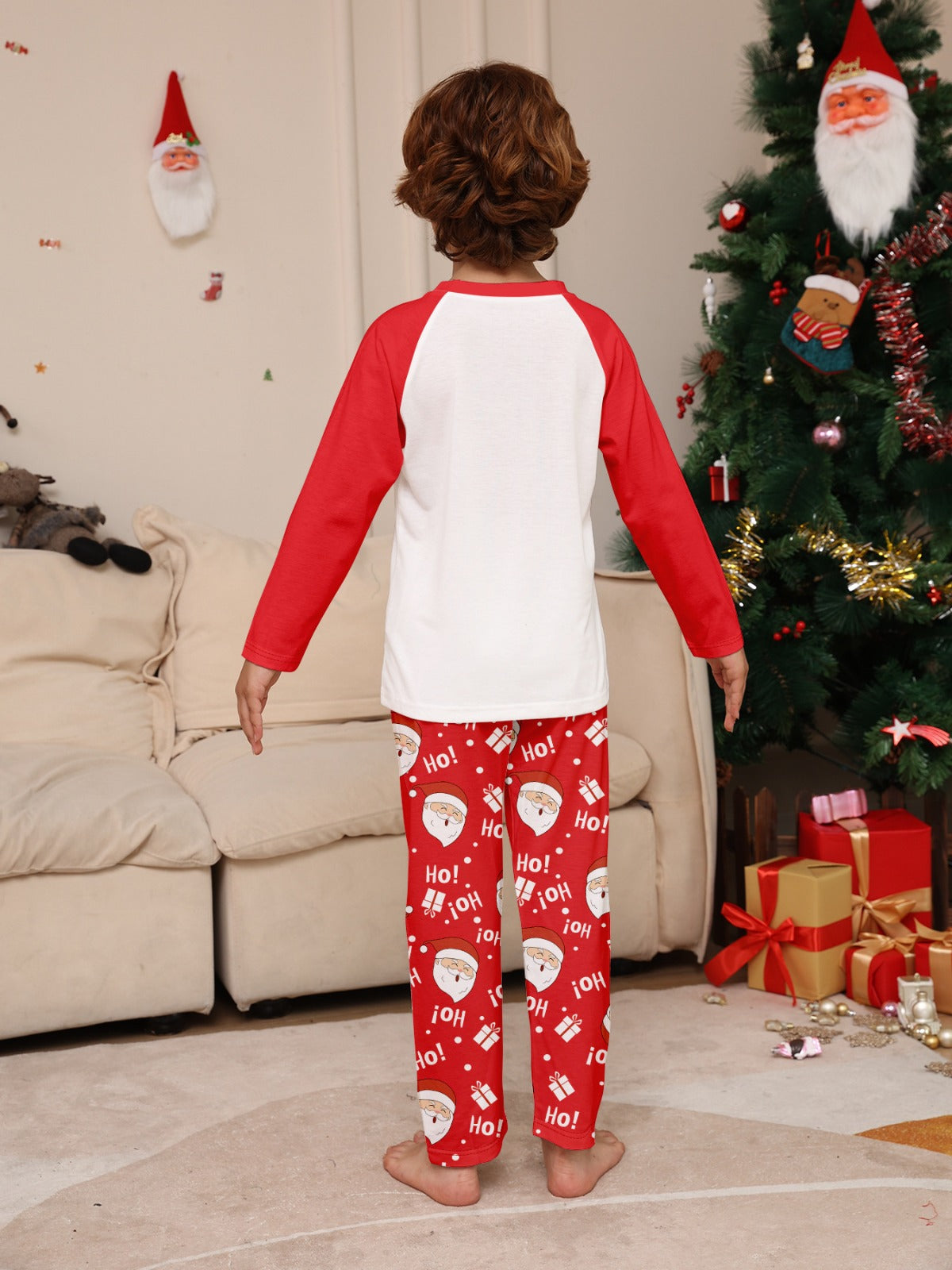 Christmas Family Pajamas Ho Ho Ho