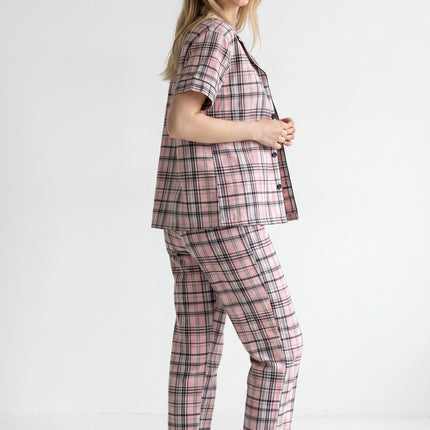 2Pcs Women Pajamas Made in Soft And Comfortable