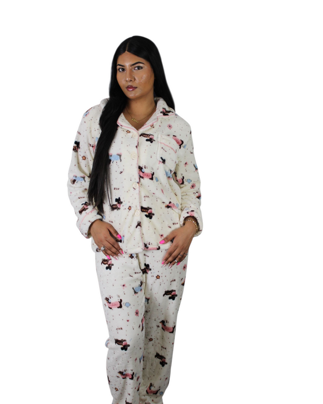 Fleece Fluffy Winter PJs