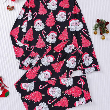 2pcs Christmas Pajamas