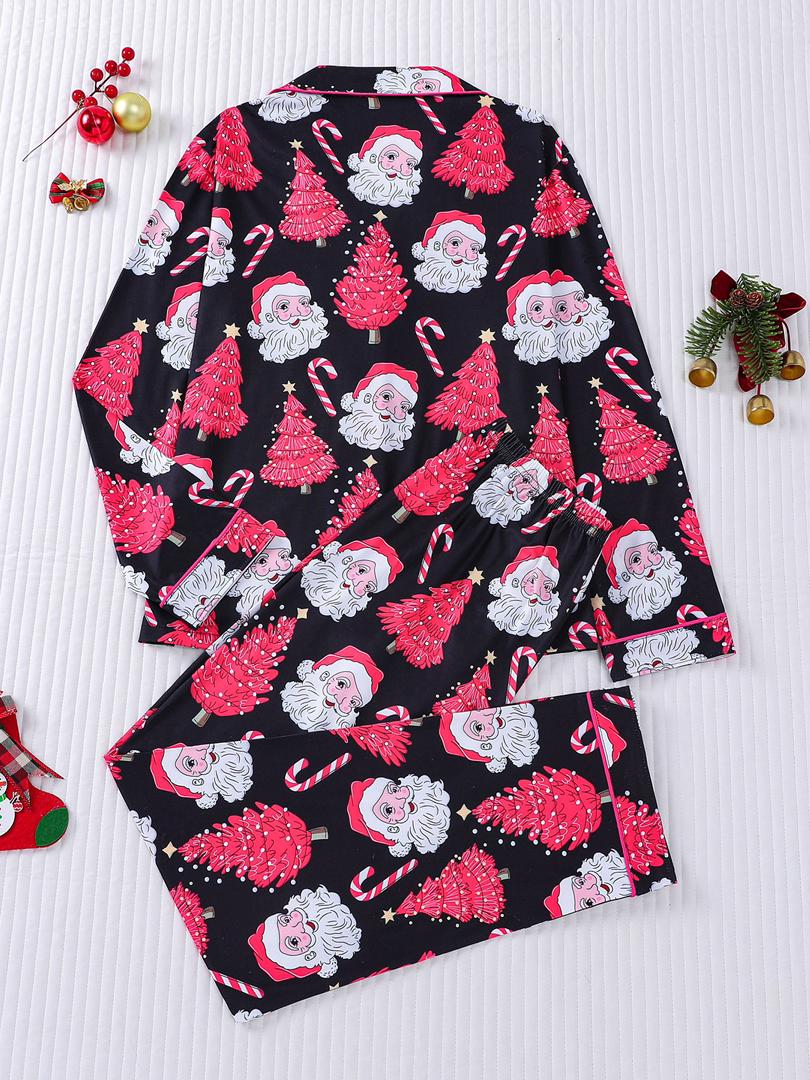 2pcs Christmas Pajamas