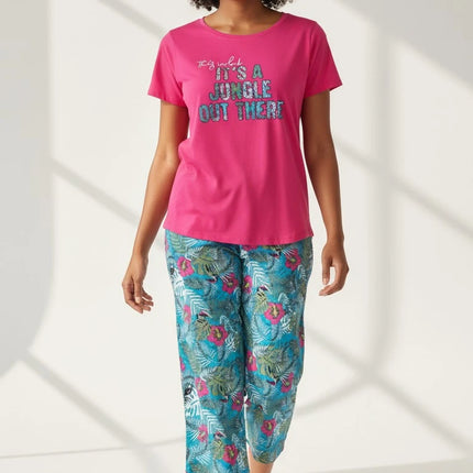 Summer Short-Sleeve and Carpi's Pjs Set