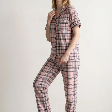 2Pcs Women Pajamas Made in Soft And Comfortable