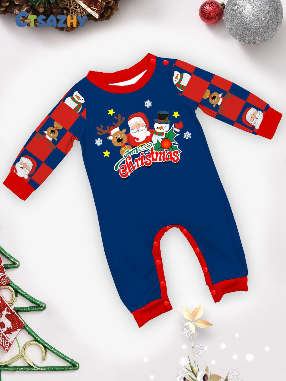 Christmas Family Pajamas Set